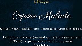 French Sick Girlfriend JOI Audio GFE
