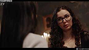 i couldn't resist leana lovings' vampire bite turning me into her pussy-hungry lesbian slave