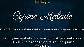 French Sick Girlfriend JOI Audio GFE