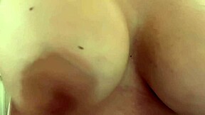 italian milf artemisia love bounces her huge natural tits in steamy close-up solo