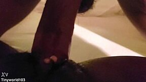 Tiny Stripper Bii Takes Big Black Cock in Wet Pussy