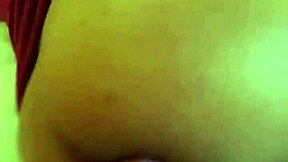 padrastro bends over his big ass ebony stepdaughter, fucks gaping anal creampie as she moans happily