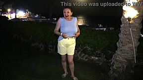 busty cougar granny flaunts massive natural tits in hot compilation