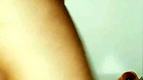 Watch mireladelicia dance in see-through dress black panties then squirt on monster dildos!