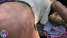 hey babe check this crafty lesbian cutie lickin her bestie deep in the forest woods homemade fun