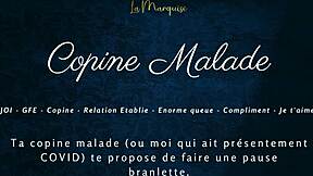 French Sick Girlfriend JOI Audio GFE