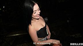 Pickup Colombian Brunette Teen Bent Over Doggystyle Rough Fuck