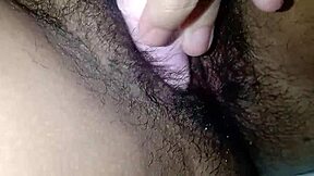 Chubby Latina in Lingerie Masturbates with Dildo First Time on Homemade Video Gemendo Loudly