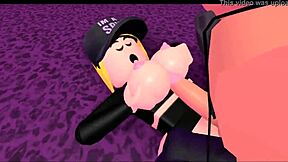 I can't get enough of this big tit roblox girl's boobjob in the club at 4pm