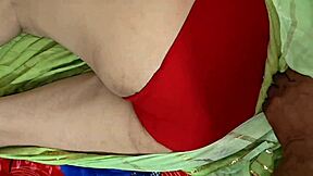 Cute Saree Bhabhi Begs Father-in-Law for Rough Hard Bedroom Sex