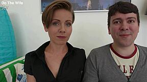 sasha zima fucks like a wild bitch in heat while her cuck hubby watches helplessly