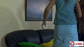 Russian Couple's Hardcore Doggystyle Fuck on Blat Hut with Big Ass