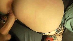 boyfriend pounds girlfriend's big ass doggystyle pov before work moaning