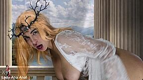 holy fuck! double anal fisting strikes pregnant cosplay whore gaping huge!