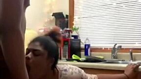 kitchen sex hits different with that big cock pounding