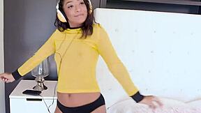 Sarah Lace Screams from Hard Doggystyle Pounding Until She Cums Hard