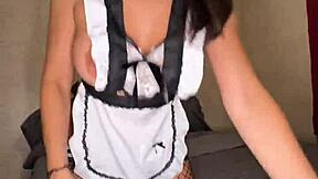 what if your egyptian maid amira ali stripped and fucked for cash
