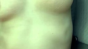 Big Ass Streetwalker Watches Creampie Fuck from Behind!