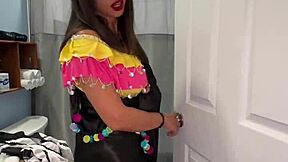 what if your egyptian maid amira ali stripped and fucked for cash