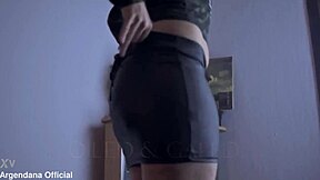 Hotwife's oiled ass screams from extreme fisting gape!