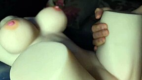 snow maiden's tender pussy gets hammered hard on the office desk