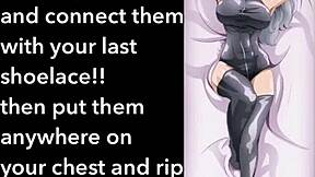 hentai femdom joi with cbt cei and painful instructions for jerking