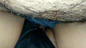 Mom's wet pussy creampied anal doggy bent over in forest night bed