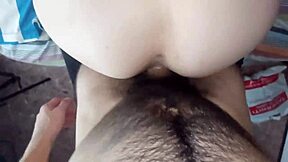 damn this curvy argentinian hermanastra ass bounces wild on my huge cock doggystyle