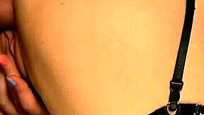 Sucks Cock Close-Up Then Fucks Neighbor's Perfect Latina Tits