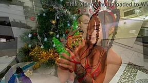 Monika Fox imagines Santa's secret sex toy surprises under the Christmas tree