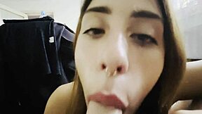 I get so emotional sucking cock sensually with ball licking deepthroat and gagging