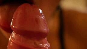 Sucks Cock Close-Up Then Fucks Neighbor's Perfect Latina Tits
