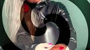 Wear my soaked panties all day under your suit, now!