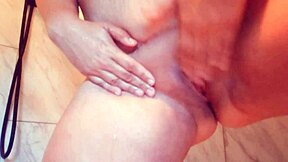 Big Tits Milf Masturbates Soaking Wet in Steamy Shower