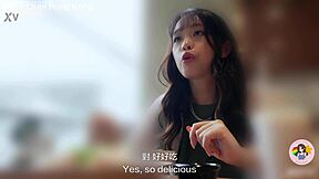 Taipei stranger picks up Hong Kong girl for vibrator blowjob insertion and squirting!