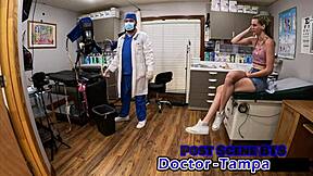 oh god dr tampa's humiliating entrance exam fingers lilly jade backstage!