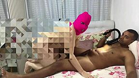 Latina Teen Fucks Big Natural Tits Ass in Sexy Lingerie