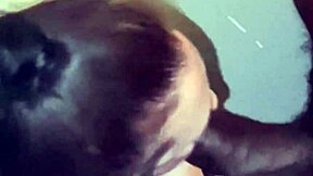 Can you believe this bimbo deepthroats thick black monster cock so good!
