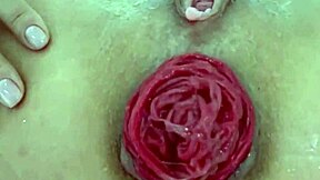 Juicy milf asshole prolapses in extreme close-up assplay