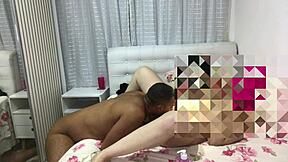 Latina Teen Fucks Big Natural Tits Ass in Sexy Lingerie