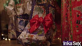 grinch and victoria camargo dirty up christmas with anal pounding