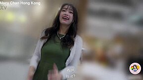 Taipei stranger picks up Hong Kong girl for vibrator blowjob insertion and squirting!