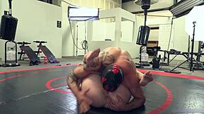 aubree vs bt sexual supremacy wrestling bareback domination creampie