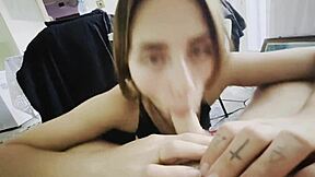 I get so emotional sucking cock sensually with ball licking deepthroat and gagging