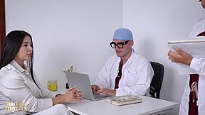 hey mariana, pap smear turns into hospital threesome pounding?