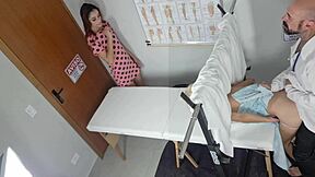 Step-mom takes step-daughter for intense gyno exam ordeal