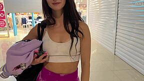 Picked up athletic fit couple at gym and headed to villa hangout