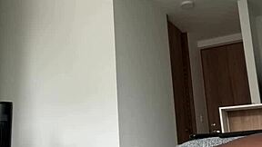 Sloppy Deepthroat Blowjob on Stepbrother's Huge Cock by Braces Teen