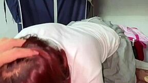 Casero clip of Mexican chick sucking and fucking outdoors public style