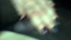 damn this amateur in pantyhose lingerie gives a quick cum handjob explosion